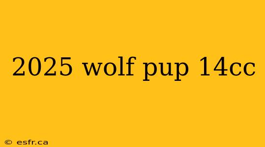 2025 wolf pup 14cc