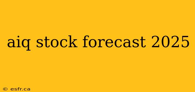 aiq stock forecast 2025