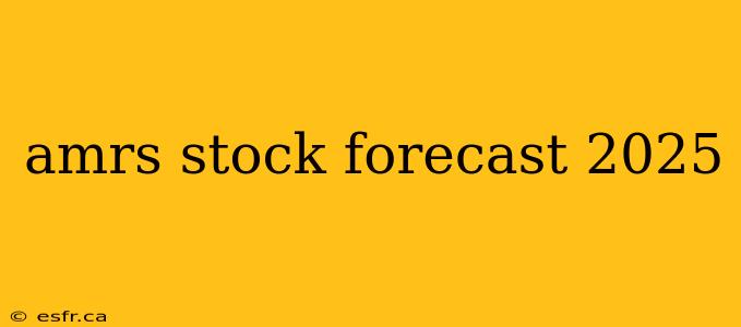 amrs stock forecast 2025