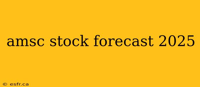 amsc stock forecast 2025