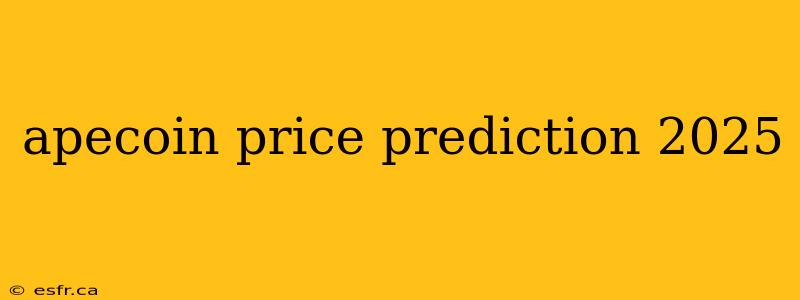 apecoin price prediction 2025