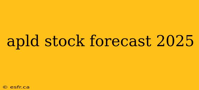 apld stock forecast 2025