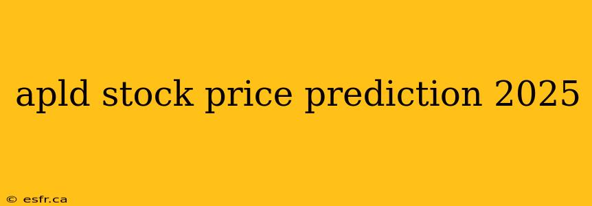 apld stock price prediction 2025