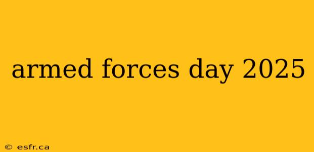 armed forces day 2025