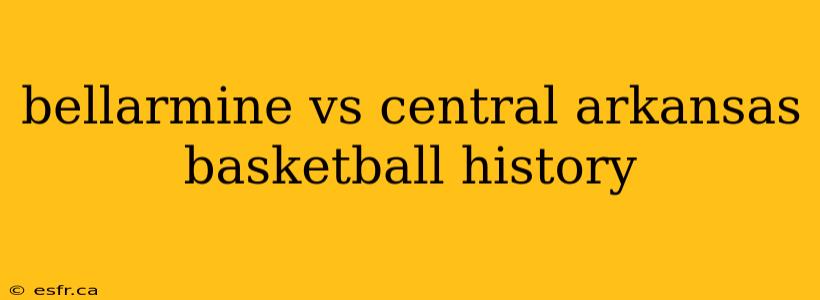 bellarmine vs central arkansas basketball history