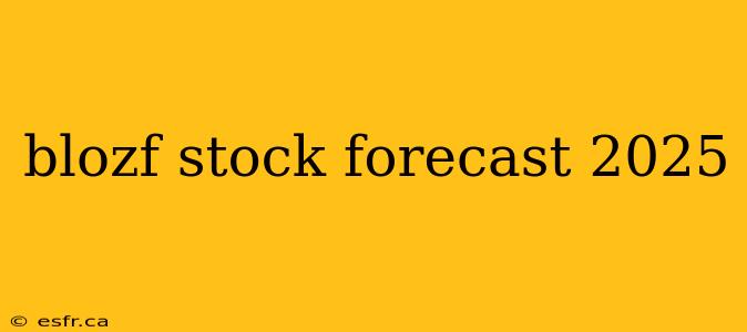 blozf stock forecast 2025