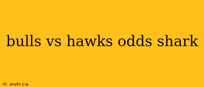 bulls vs hawks odds shark