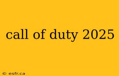 call of duty 2025