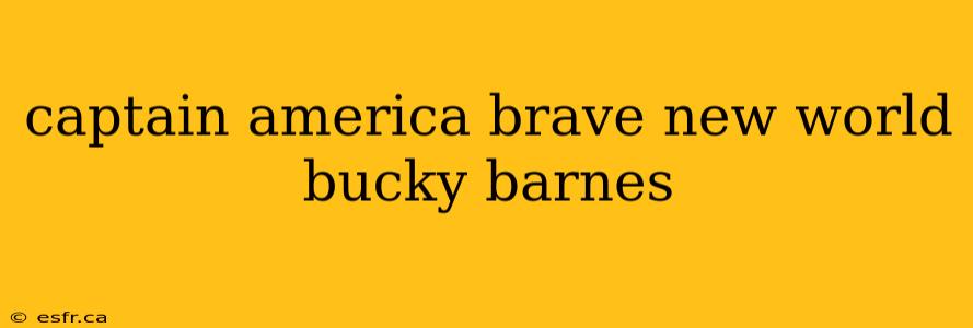 captain america brave new world bucky barnes