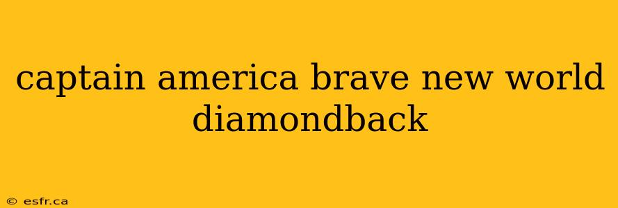 captain america brave new world diamondback