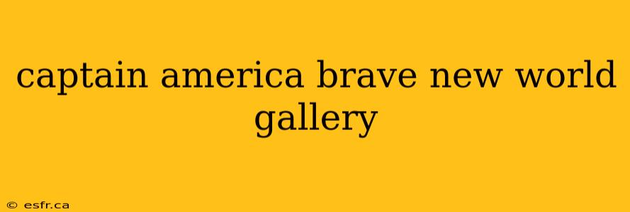 captain america brave new world gallery