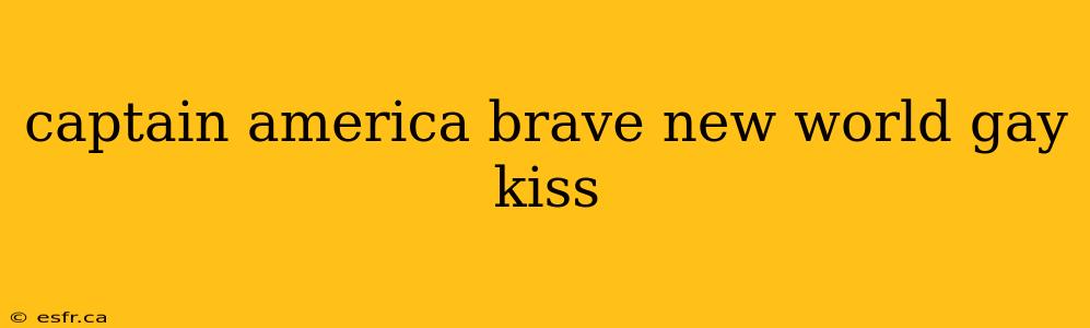 captain america brave new world gay kiss