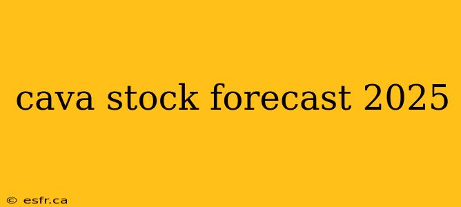 cava stock forecast 2025