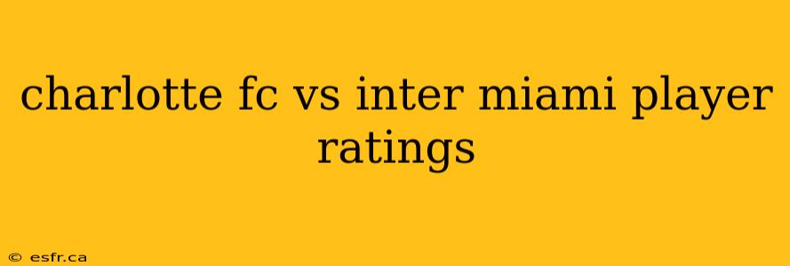 charlotte fc vs inter miami player ratings