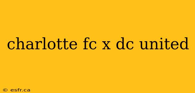 charlotte fc x dc united