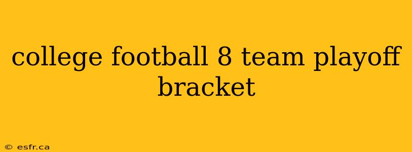 college football 8 team playoff bracket