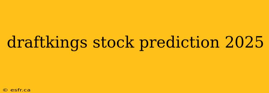 draftkings stock prediction 2025