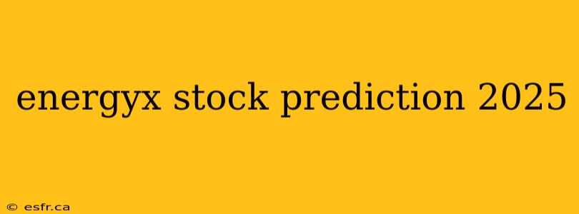 energyx stock prediction 2025