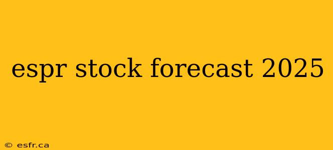 espr stock forecast 2025