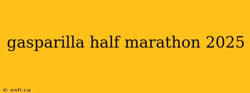 gasparilla half marathon 2025