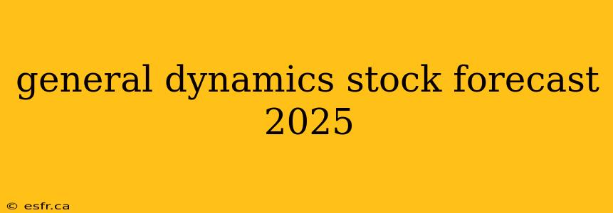 general dynamics stock forecast 2025