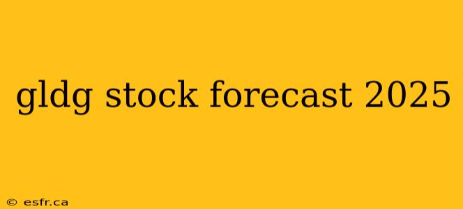 gldg stock forecast 2025