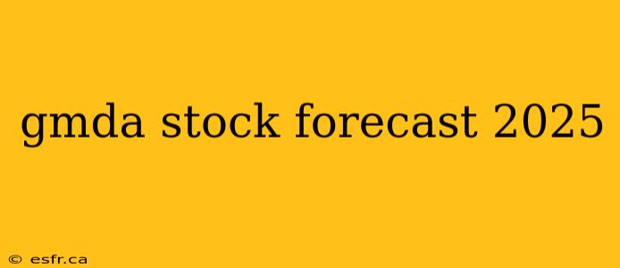 gmda stock forecast 2025