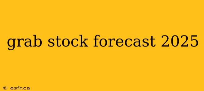 grab stock forecast 2025