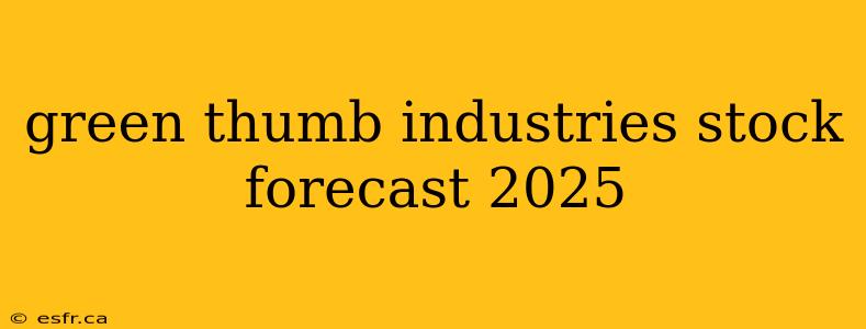 green thumb industries stock forecast 2025