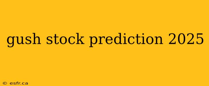 gush stock prediction 2025