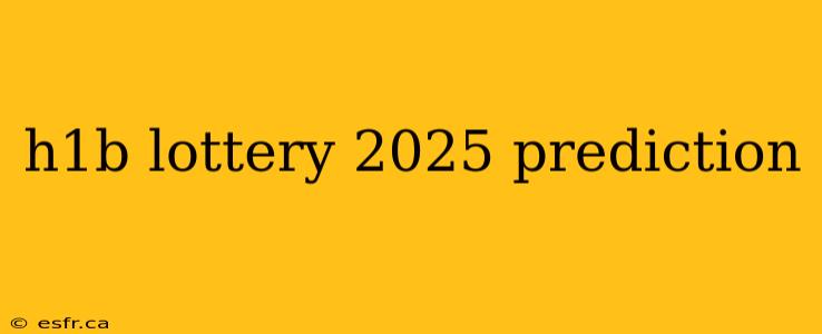 h1b lottery 2025 prediction