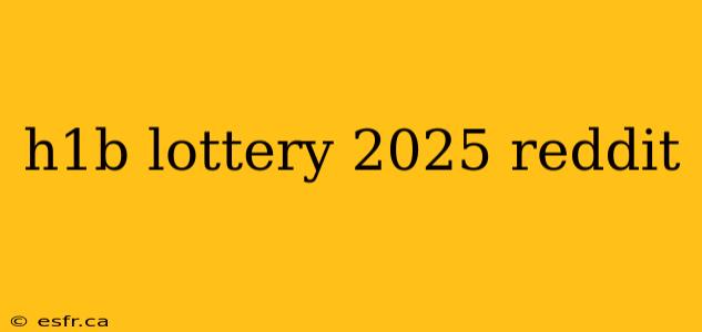 h1b lottery 2025 reddit