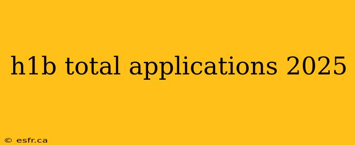 h1b total applications 2025