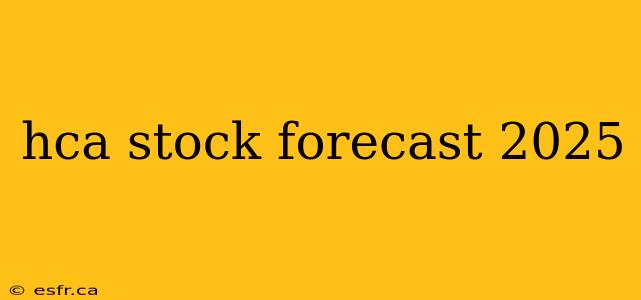 hca stock forecast 2025