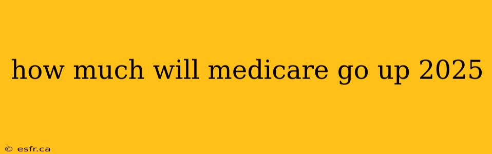 how much will medicare go up 2025