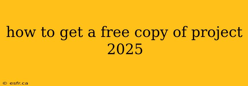 how to get a free copy of project 2025