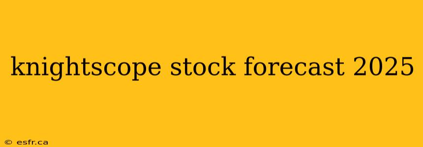 knightscope stock forecast 2025