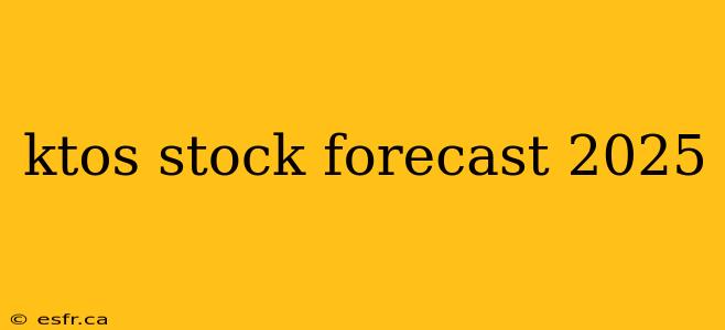 ktos stock forecast 2025