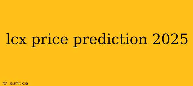 lcx price prediction 2025