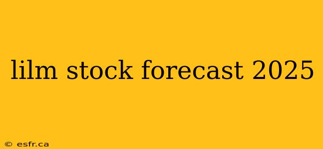 lilm stock forecast 2025