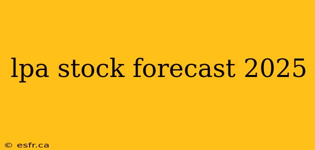 lpa stock forecast 2025