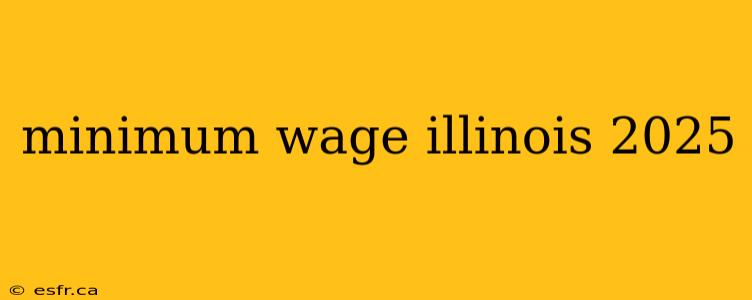 minimum wage illinois 2025