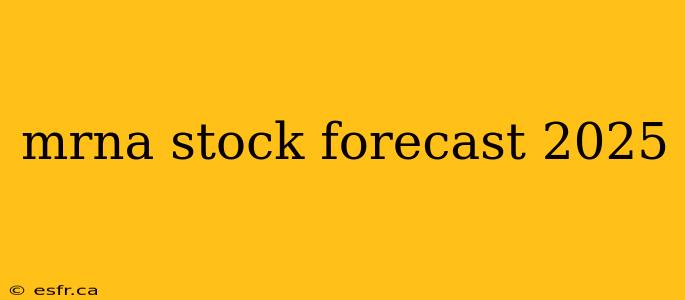 mrna stock forecast 2025