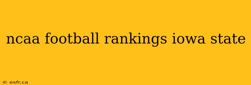 ncaa football rankings iowa state