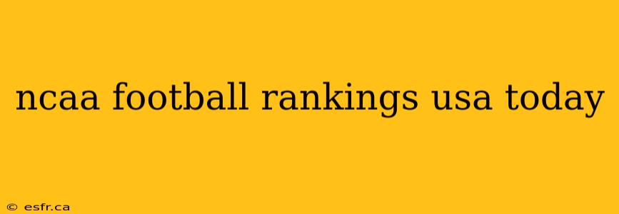 ncaa football rankings usa today