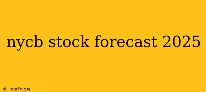 nycb stock forecast 2025