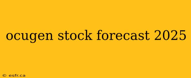 ocugen stock forecast 2025