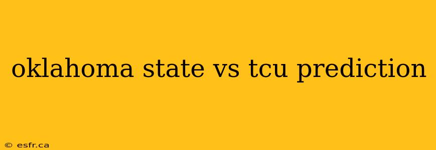 oklahoma state vs tcu prediction