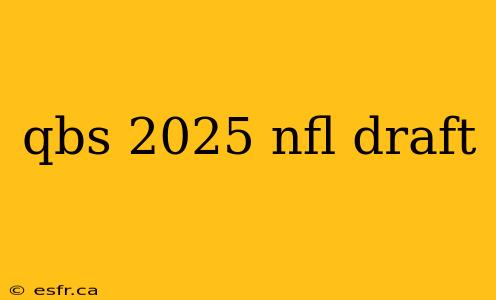 qbs 2025 nfl draft