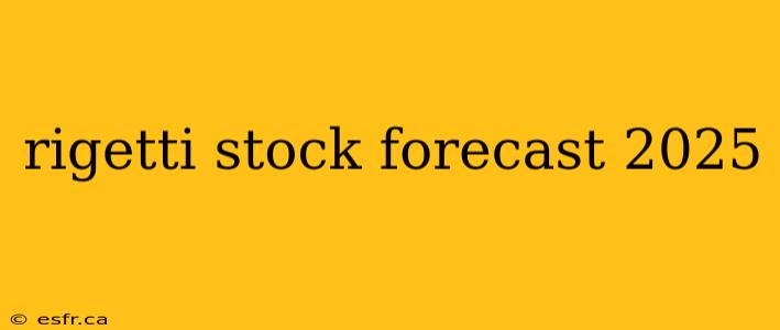 rigetti stock forecast 2025